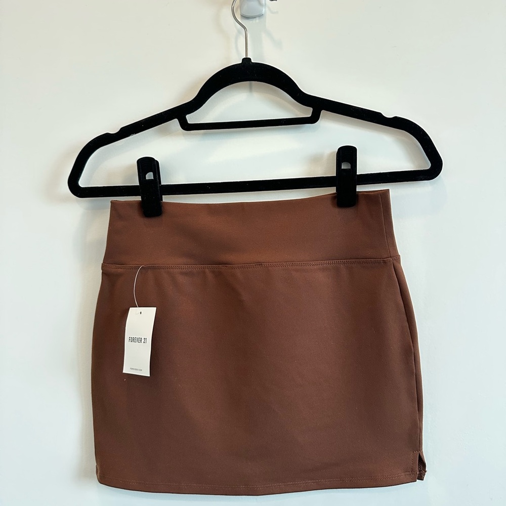 Forever 21 Brown Mini Skirt